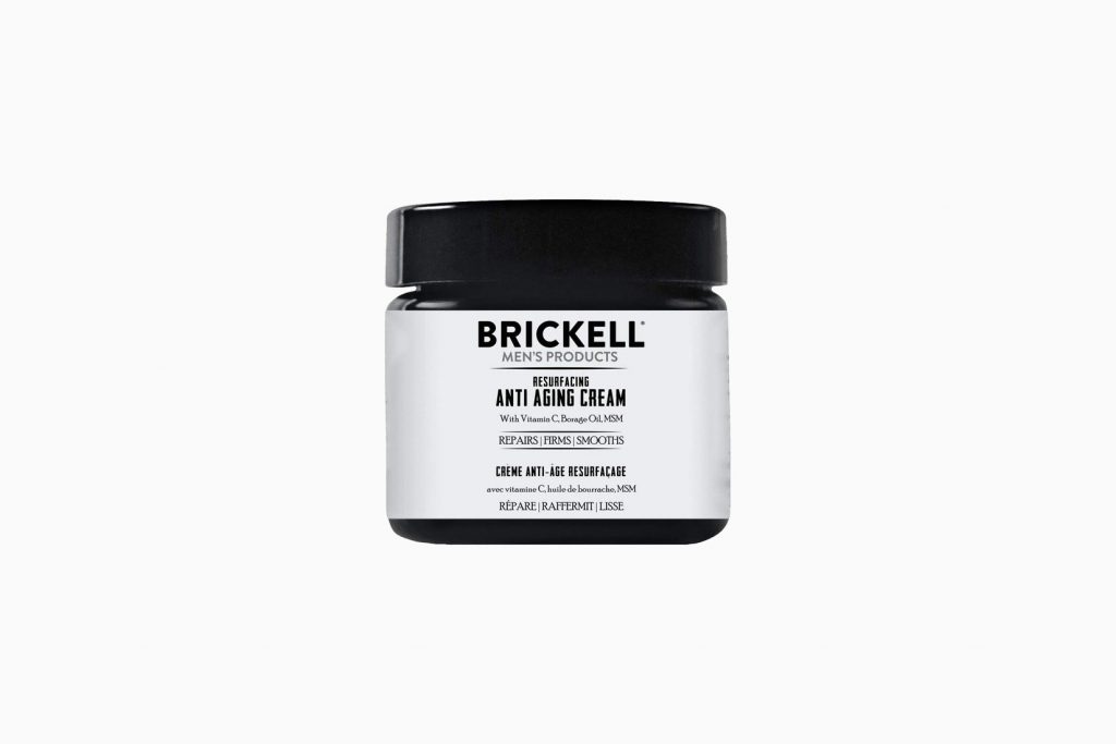 Brickell: Най -добрият крем за бръчки за мъже