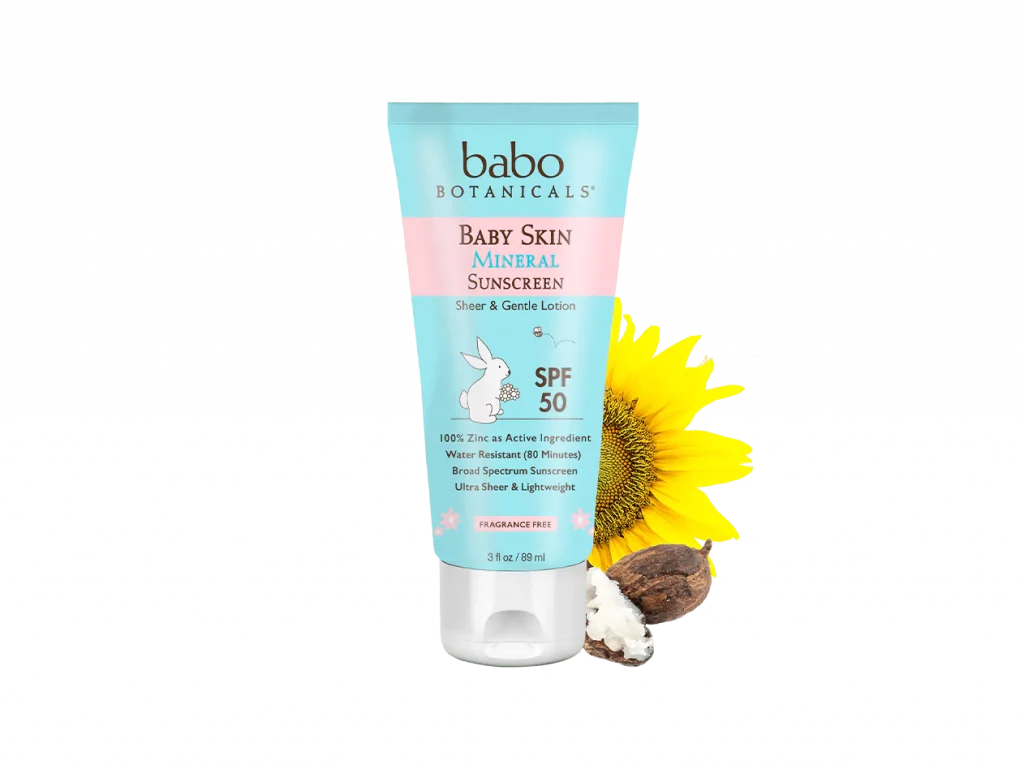 Babo Botanicals- Най -лесен за нанасяне слънцезащитен крем за деца