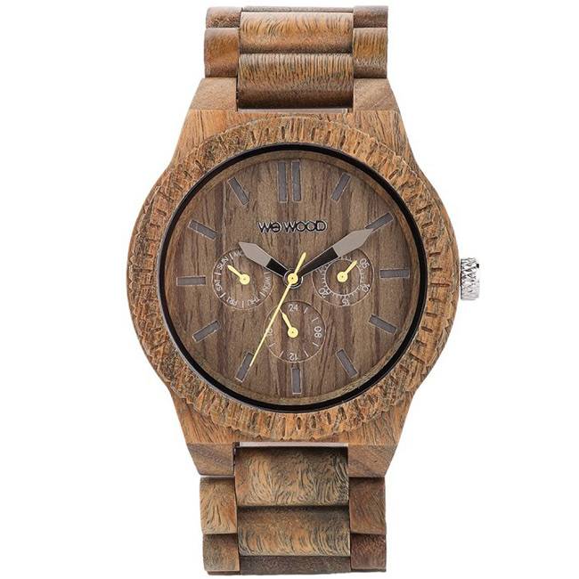 Дървен мъжки часовник за свети Валентин